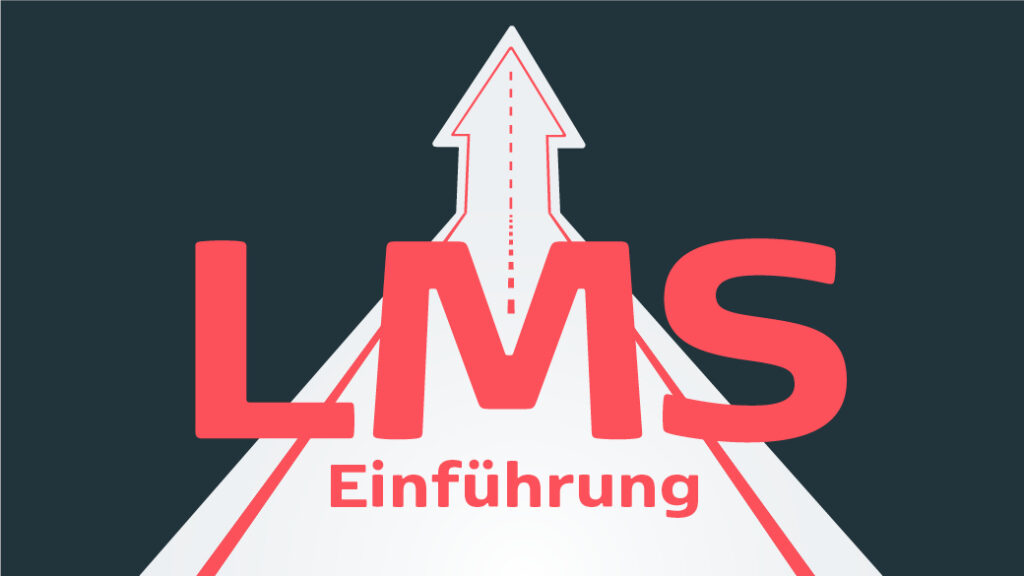 Eine Illustration von einer Straße, die zu einem Pfeil nach oben wird. Vor ihr steht geschrieben: 