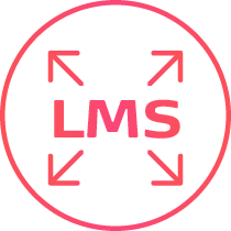 icon das für Skalierbarkeit eines LMS steht