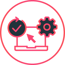 Icon das für Implementierung und Schulung steht